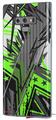 Decal style Skin Wrap compatible with Samsung Galaxy Note 9 Baja 0032 Neon Green