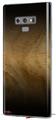 Decal style Skin Wrap compatible with Samsung Galaxy Note 9 Exotic Wood White Oak Burl Burst Black