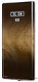 Decal style Skin Wrap compatible with Samsung Galaxy Note 9 Exotic Wood White Oak Burl Burst Dark Mocha