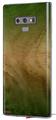 Decal style Skin Wrap compatible with Samsung Galaxy Note 9 Exotic Wood White Oak Burl Burst Tropical Green