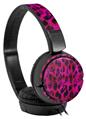 Decal style Skin Wrap for Sony MDR ZX110 Headphones Pink Distressed Leopard (HEADPHONES NOT INCLUDED)