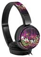 Decal style Skin Wrap for Sony MDR ZX110 Headphones Grungy Flower Bouquet (HEADPHONES NOT INCLUDED)
