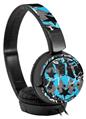 Decal style Skin Wrap for Sony MDR ZX110 Headphones SceneKid Blue (HEADPHONES NOT INCLUDED)