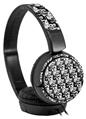 Decal style Skin Wrap for Sony MDR ZX110 Headphones Skull Checker (HEADPHONES NOT INCLUDED)