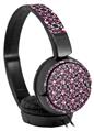 Decal style Skin Wrap for Sony MDR ZX110 Headphones Splatter Girly Skull Pink (HEADPHONES NOT INCLUDED)