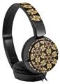 Decal style Skin Wrap for Sony MDR ZX110 Headphones Leave Pattern 1 Brown (HEADPHONES NOT INCLUDED)