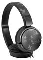 Decal style Skin Wrap for Sony MDR ZX110 Headphones Bokeh Butterflies Grey (HEADPHONES NOT INCLUDED)