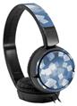 Decal style Skin Wrap for Sony MDR ZX110 Headphones Bokeh Squared Blue (HEADPHONES NOT INCLUDED)