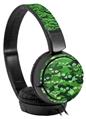 Decal style Skin Wrap for Sony MDR ZX110 Headphones Skull Camouflage Green (HEADPHONES NOT INCLUDED)