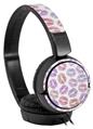 Decal style Skin Wrap for Sony MDR ZX110 Headphones Pink Purple Lips (HEADPHONES NOT INCLUDED)