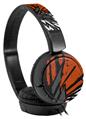 Decal style Skin Wrap for Sony MDR ZX110 Headphones Baja 0040 Orange Burnt (HEADPHONES NOT INCLUDED)