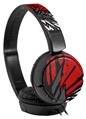 Decal style Skin Wrap for Sony MDR ZX110 Headphones Baja 0040 Red (HEADPHONES NOT INCLUDED)