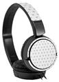 Decal style Skin Wrap for Sony MDR ZX110 Headphones Hearts Gray (HEADPHONES NOT INCLUDED)