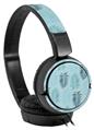 Decal style Skin Wrap for Sony MDR ZX110 Headphones Palms 01 Blue On Blue (HEADPHONES NOT INCLUDED)