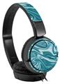Decal style Skin Wrap for Sony MDR ZX110 Headphones Blue Marble (HEADPHONES NOT INCLUDED)