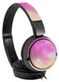 Decal style Skin Wrap compatible with Sony MDR ZX110 Headphones Dynamic Cotton Candy Galaxy (HEADPHONES NOT INCLUDED)
