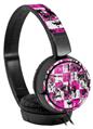 Decal style Skin Wrap for Sony MDR ZX110 Headphones Pink Graffiti (HEADPHONES NOT INCLUDED)