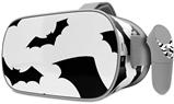 Decal style Skin Wrap compatible with Oculus Go Headset - Deathrock Bats (OCULUS NOT INCLUDED)