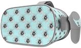 Decal style Skin Wrap compatible with Oculus Go Headset - Kearas Daisies Seafoam (OCULUS NOT INCLUDED)