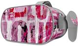 Decal style Skin Wrap compatible with Oculus Go Headset - Grunge Love (OCULUS NOT INCLUDED)