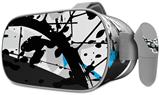 Decal style Skin Wrap compatible with Oculus Go Headset - Baja 0018 Blue Medium (OCULUS NOT INCLUDED)