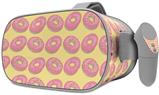 Decal style Skin Wrap compatible with Oculus Go Headset - Donuts Yellow (OCULUS NOT INCLUDED)