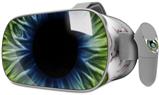Decal style Skin Wrap compatible with Oculus Go Headset - Eyeball Blue Green (OCULUS NOT INCLUDED)