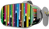 Decal style Skin Wrap compatible with Oculus Go Headset - Color Drops (OCULUS NOT INCLUDED)