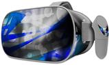 Decal style Skin Wrap compatible with Oculus Go Headset - ZaZa Blue (OCULUS NOT INCLUDED)