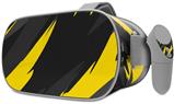 Decal style Skin Wrap compatible with Oculus Go Headset - Jagged Camo Yellow (OCULUS NOT INCLUDED)