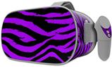 Decal style Skin Wrap compatible with Oculus Go Headset - Purple Zebra (OCULUS NOT INCLUDED)