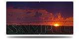 South GA Sunset Garage Decor Shop Banner 36"x72"