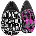 Skin Decal Wrap 2 Pack compatible with Suorin Drop Punk Rock VAPE NOT INCLUDED