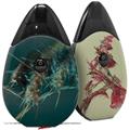 Skin Decal Wrap 2 Pack compatible with Suorin Drop Bug VAPE NOT INCLUDED