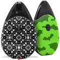 Skin Decal Wrap 2 Pack compatible with Suorin Drop Spiders VAPE NOT INCLUDED