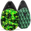 Skin Decal Wrap 2 Pack compatible with Suorin Drop Skull Camouflage VAPE NOT INCLUDED