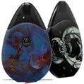 Skin Decal Wrap 2 Pack compatible with Suorin Drop Celestial VAPE NOT INCLUDED