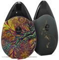 Skin Decal Wrap 2 Pack compatible with Suorin Drop Fire And Water VAPE NOT INCLUDED