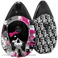 Skin Decal Wrap 2 Pack compatible with Suorin Drop Scene Kid Girl Skull VAPE NOT INCLUDED