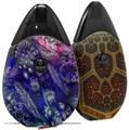 Skin Decal Wrap 2 Pack compatible with Suorin Drop Flowery VAPE NOT INCLUDED