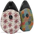 Skin Decal Wrap 2 Pack compatible with Suorin Drop Flowers Pattern 23 VAPE NOT INCLUDED