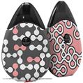 Skin Decal Wrap 2 Pack compatible with Suorin Drop Locknodes 04 Pink VAPE NOT INCLUDED