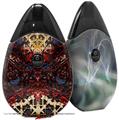 Skin Decal Wrap 2 Pack compatible with Suorin Drop Nervecenter VAPE NOT INCLUDED