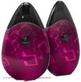 Skin Decal Wrap 2 Pack compatible with Suorin Drop Bokeh Music Hot Pink VAPE NOT INCLUDED
