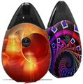 Skin Decal Wrap 2 Pack compatible with Suorin Drop Planetary VAPE NOT INCLUDED