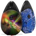 Skin Decal Wrap 2 Pack compatible with Suorin Drop Prismatic VAPE NOT INCLUDED