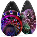 Skin Decal Wrap 2 Pack compatible with Suorin Drop Rocket Science VAPE NOT INCLUDED