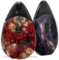 Skin Decal Wrap 2 Pack compatible with Suorin Drop Reaction VAPE NOT INCLUDED