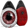 Skin Decal Wrap 2 Pack compatible with Suorin Drop Eyeball Red VAPE NOT INCLUDED