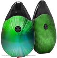 Skin Decal Wrap 2 Pack compatible with Suorin Drop Bent Light Greenish VAPE NOT INCLUDED